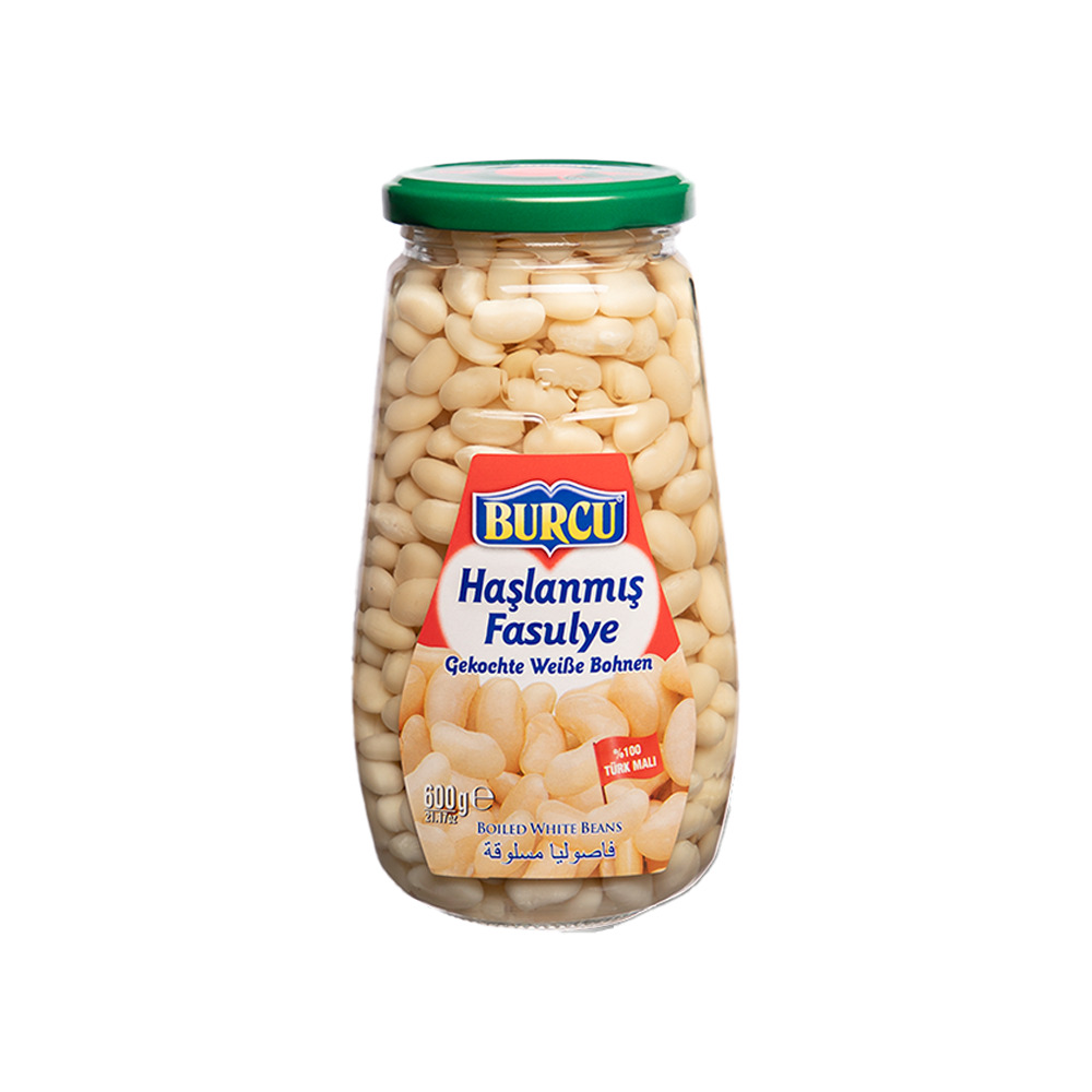 Burcu Haşlanmış Fasulye 420Gr Cam